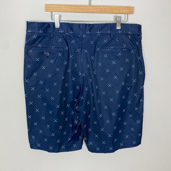 Walter Hagen Golf Club Blue Shorts Perfect 11 Performance Mens 38 - Picture 2 of 7